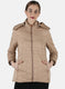 Women Brown Solid Jacket