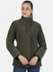 Women Olive Solid Jacket