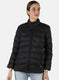 Women Black Solid Jacket