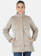 Women Beige Solid Jacket