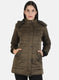 Women Brown Solid Jacket