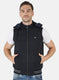 Men Black Printed Jacket