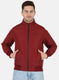 Men Red Solid Jacket