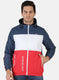 Men NAvy Blue Solid Jacket