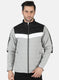 Men Grey Printed Jacket