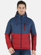 Men Blue Printed Jacket