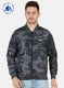 Men Black Printed Jacket