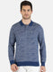 Men Blue Stripe T-Shirt