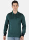 Men Green Stripe T-Shirt