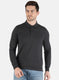 Men Grey Solid T-Shirt