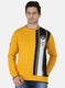 Men Mustard Printed Sweatshirt