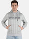 Men Grey Jaquard Sweatshirt