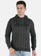 Men Grey Jaquard Sweatshirt