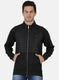Men Black Solid Sweatshirt