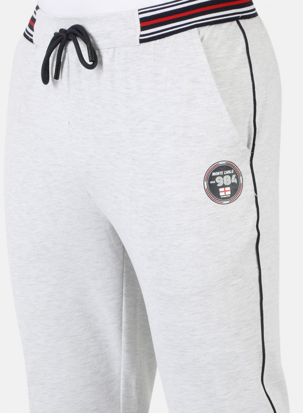 Men Grey Solid Winter Lower