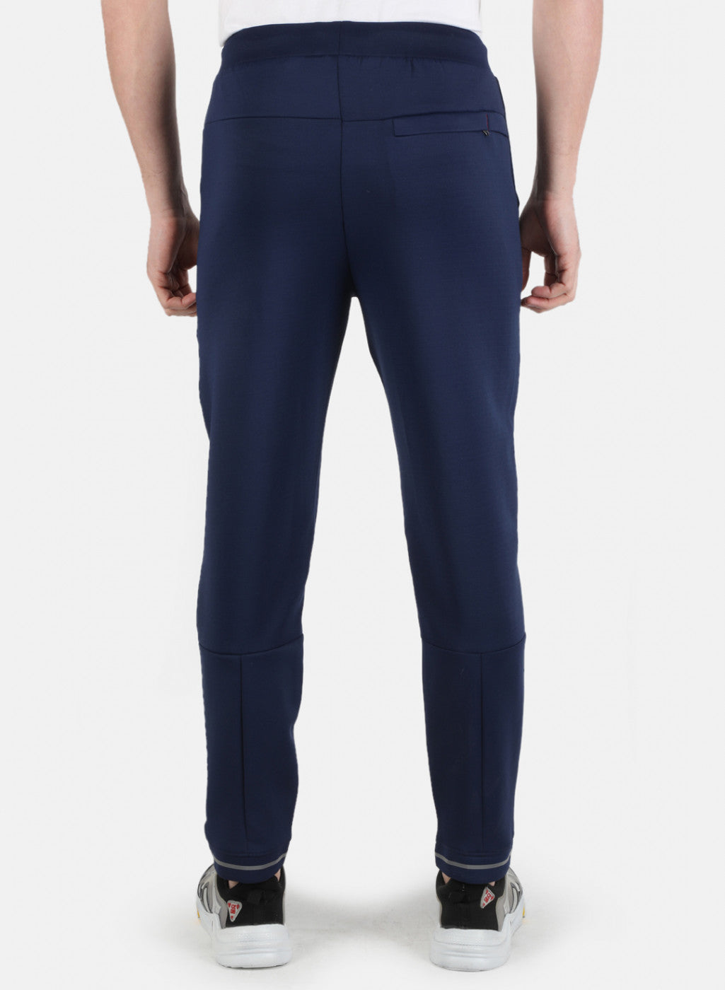 Men Blue Solid Winter Lower