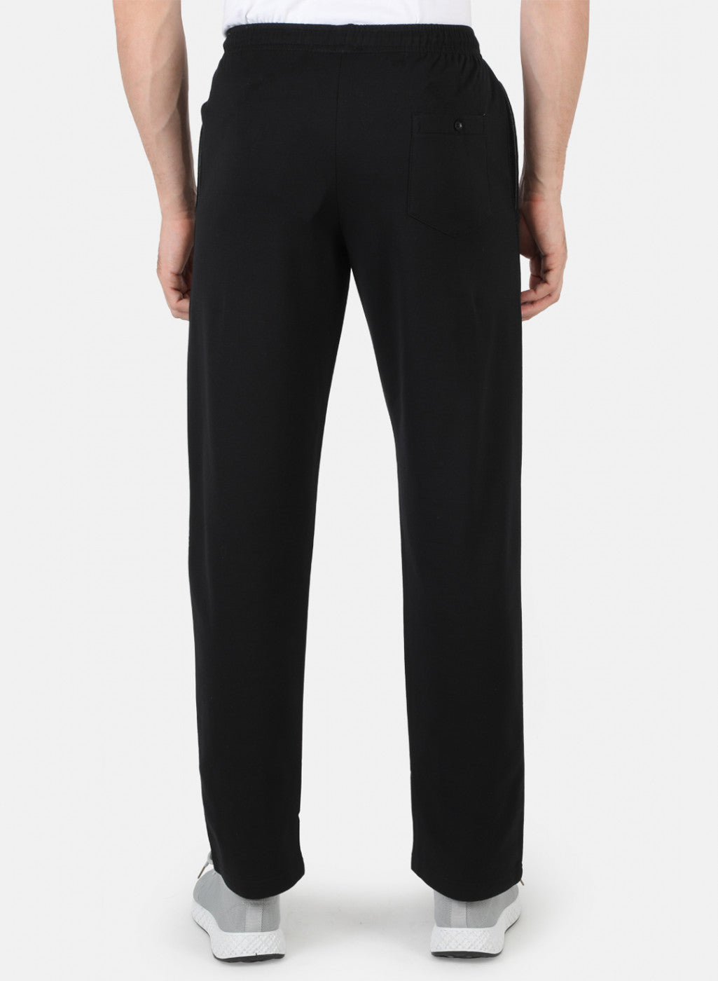 Men Black Solid Winter Lower