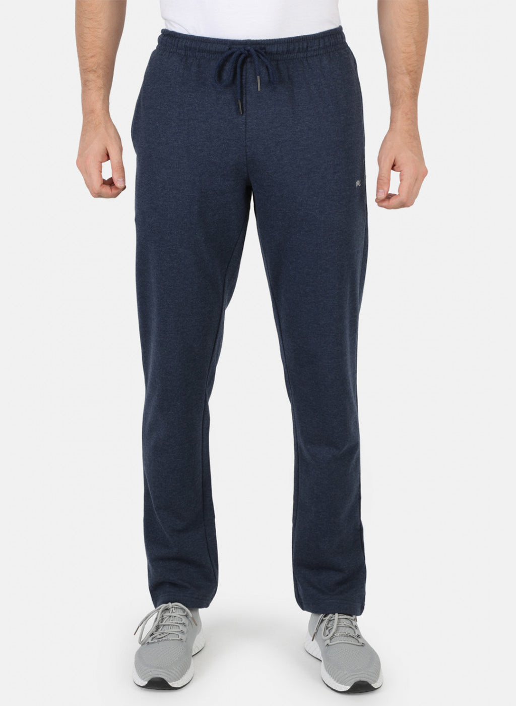 Men Blue Solid Winter Lower