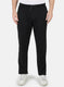 Men Black Solid Winter Lower
