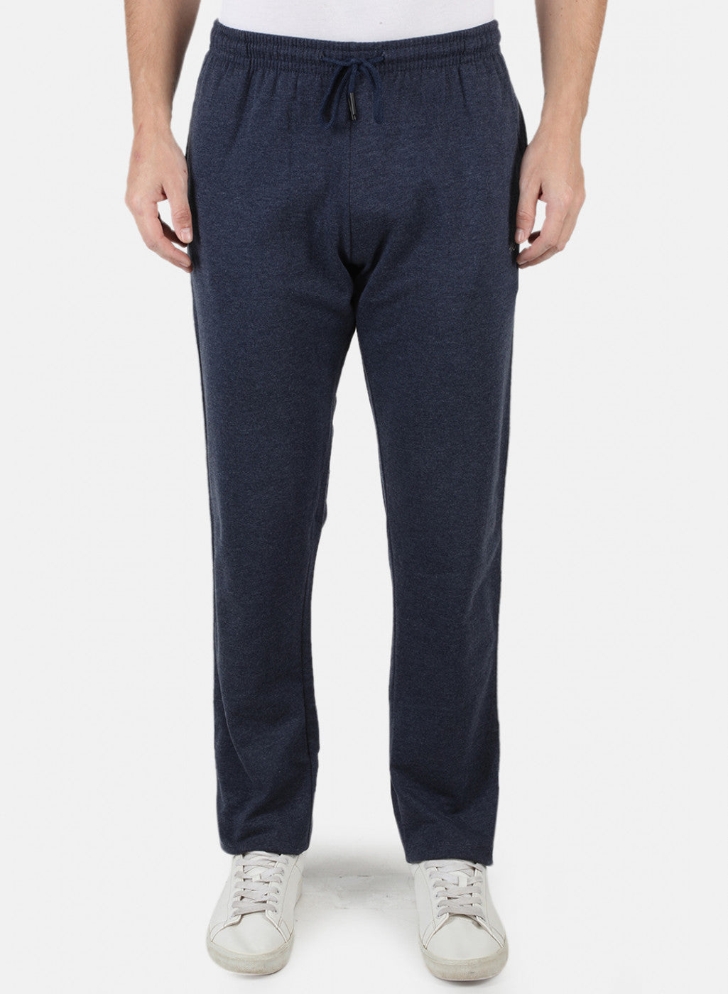 Men Blue Solid Winter Lower