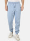 Men Blue Solid Winter Lower