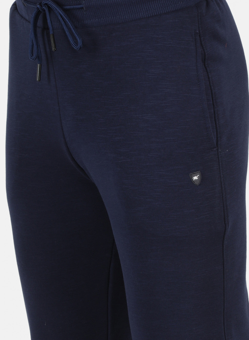 Men Blue Solid Tracksuit