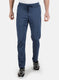 Men Blue Solid Winter Lower