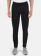 Men Black Solid Winter Lower