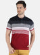 Men Red Stripe T-Shirt