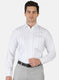 Men White Stripe Shirt