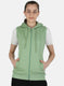 Women Green Solid Sweatshirt