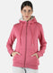 Women Pink Solid Sweatshirt