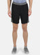 Rock.it Men Black Self Design Shorts
