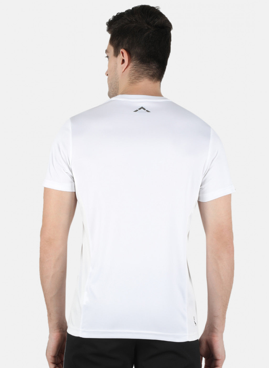 Rock.it Men White Printed Round Neck T-Shirt