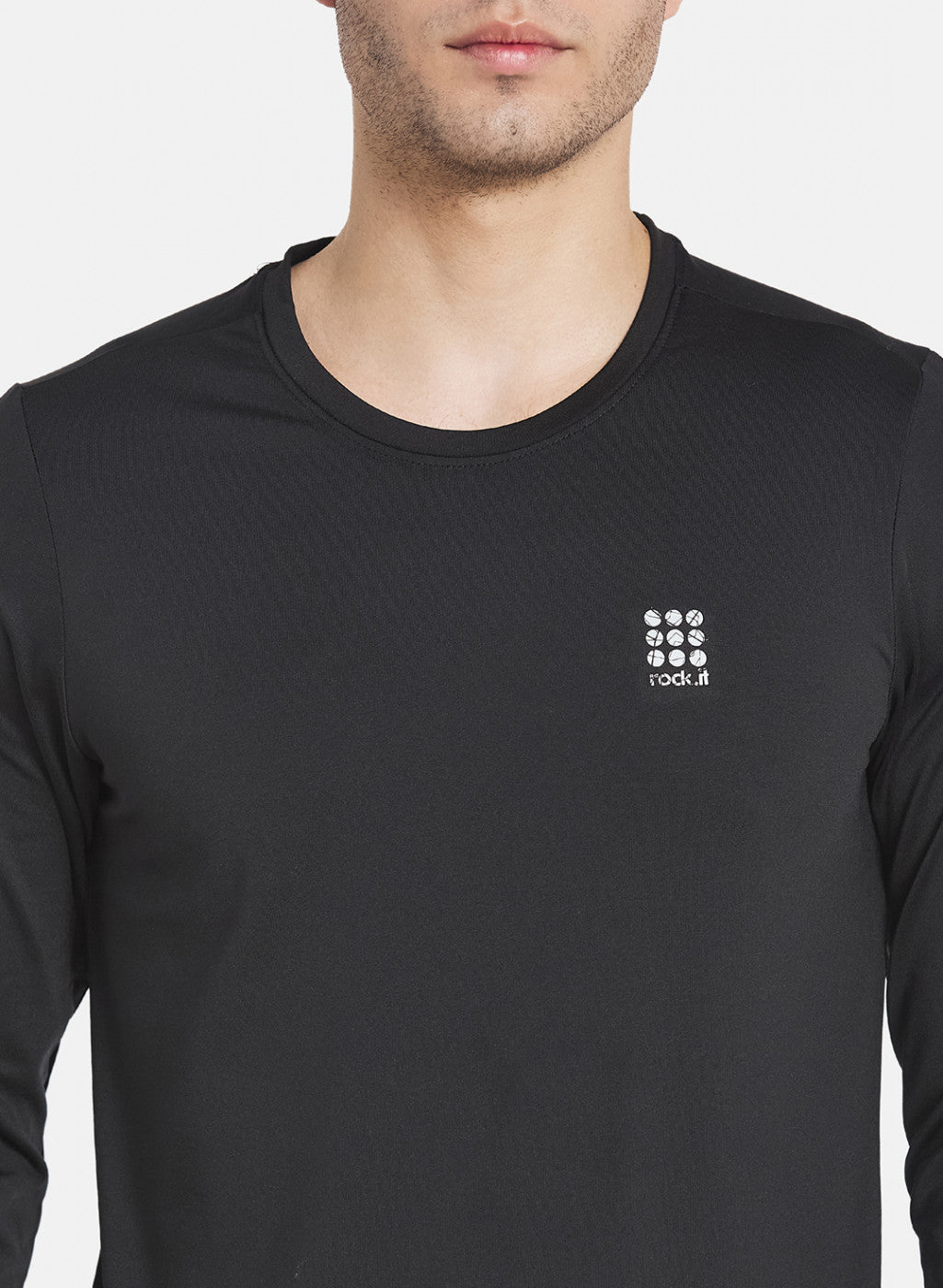 Rock.it Men Black Printed Sweatshirt