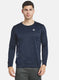 Rock.it Men Navy Blue Printed Sweatshirt