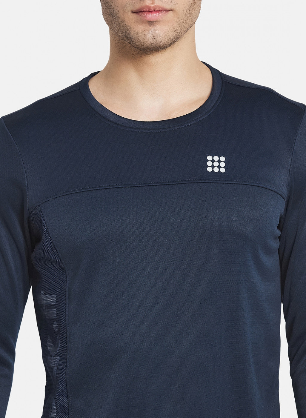 Rock.it Men Navy Blue Printed Sweatshirt