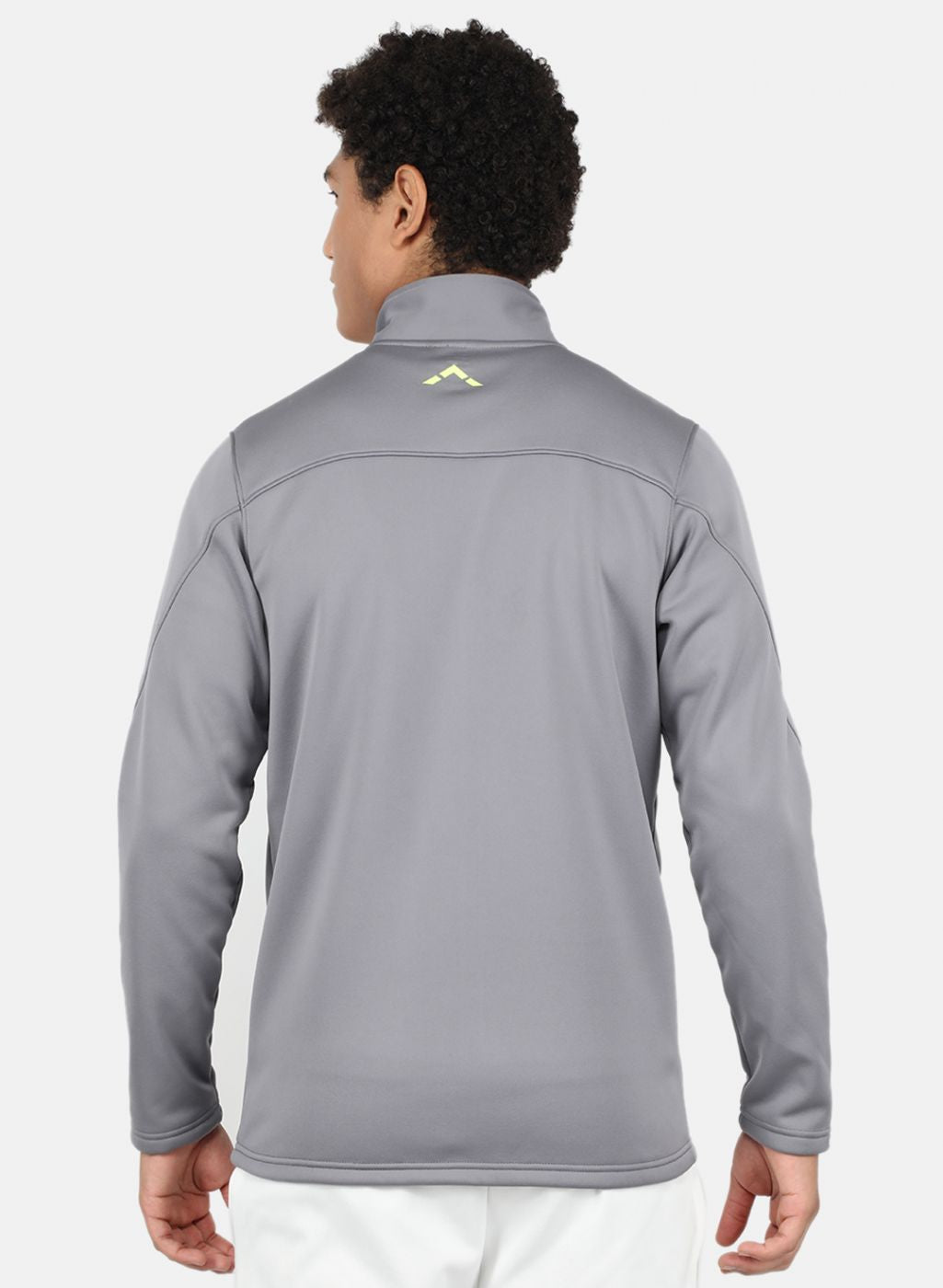 Rock.it Men Grey Solid Sweatshirt