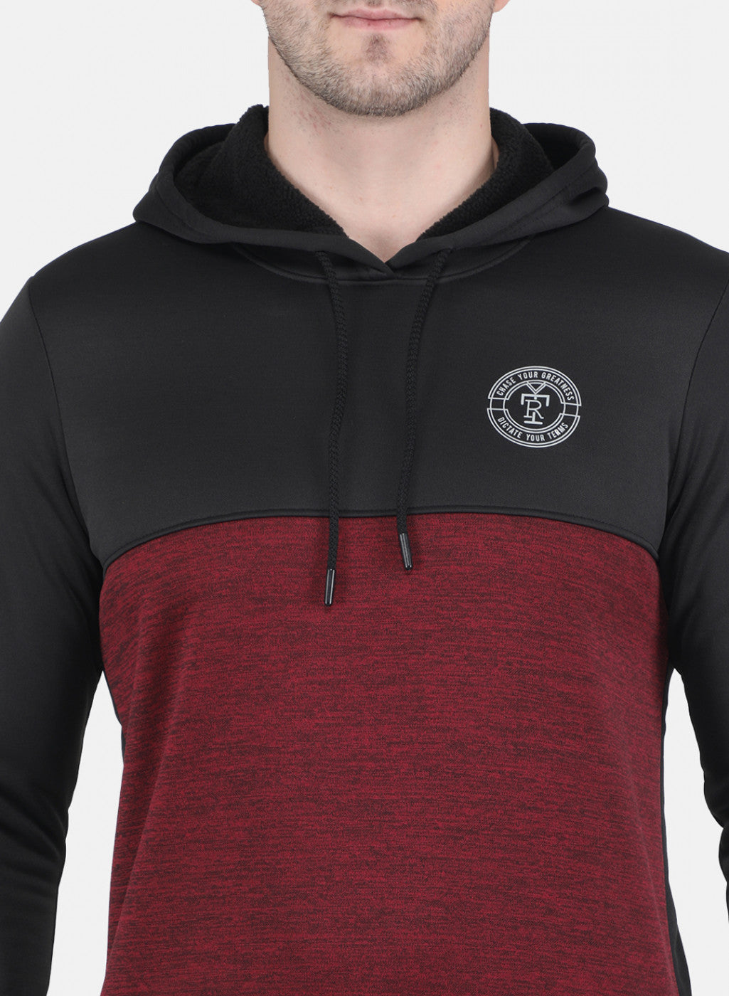 Rock.it Men Black Solid Sweatshirt