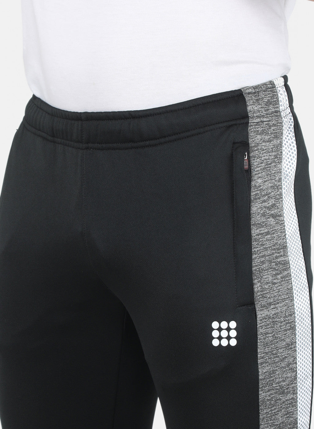 Rock.it Men Black Solid Tracksuit