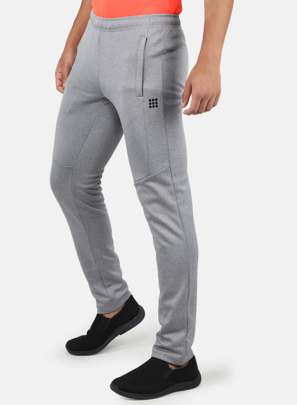 Men Grey Smart Fit Track Pant