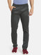 Rock.it Men Olive Self Design Trackpant