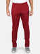 Rock.it Men Maroon Solid Trackpant