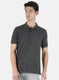 Men Grey Plain T-Shirt