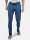 Men Blue Plain Lower