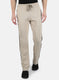 Men Beige Plain Lower
