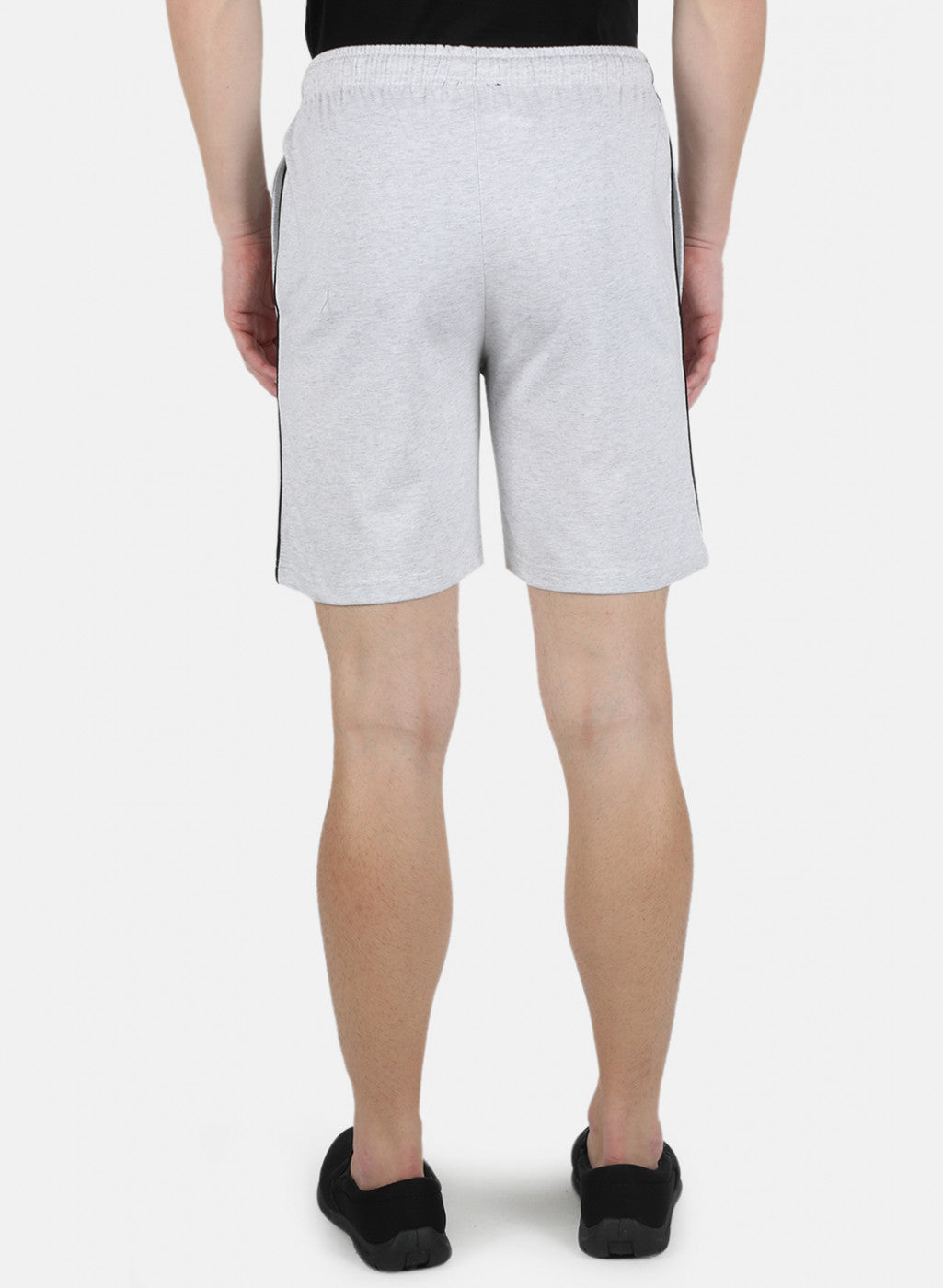 Men Off White Plain Bermuda
