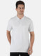 Men Grey Plain T-Shirt