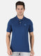 Men NAvy Blue Plain T-Shirt