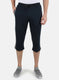 Men NAvy Blue Plain Capri